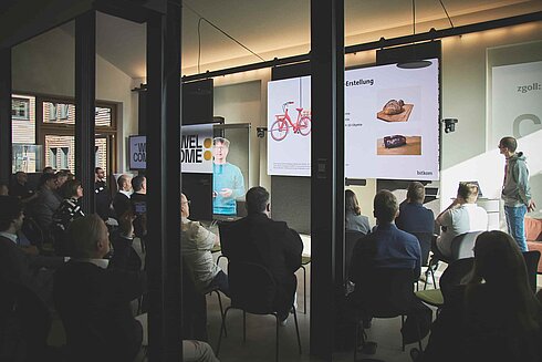 Publikum und Speaker