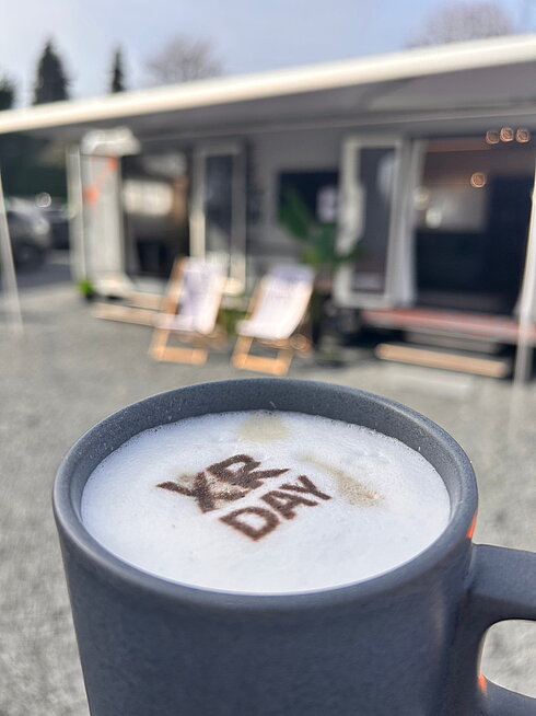 Kaffeetassem mit Logodruck